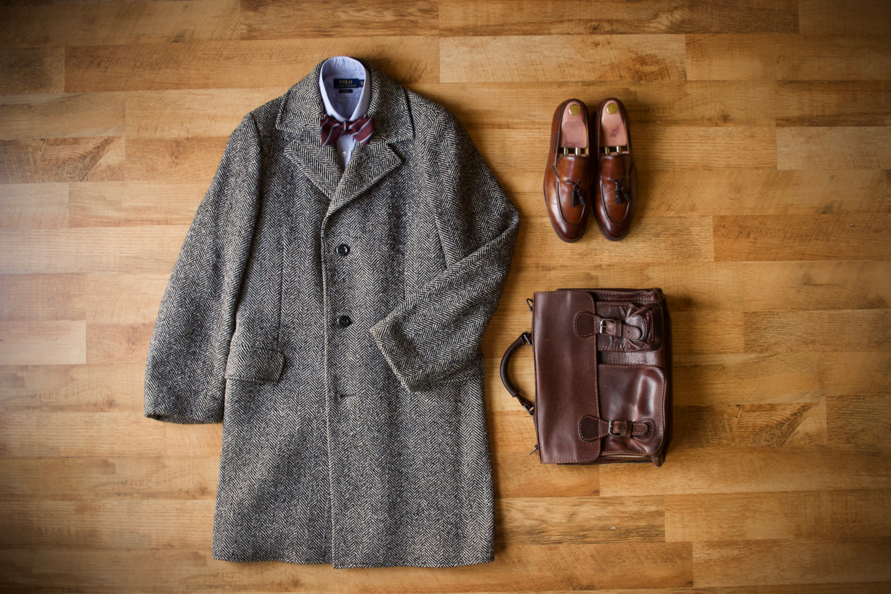 gentlemanstyle-tweed-kabat-overcoat-herrinbone-1